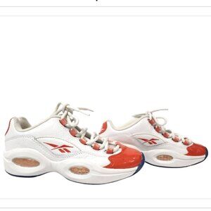 REEBOK QUESTION LOW Allen Iverson Basketball Leather Shoes Boys 4/ Women's 5.5